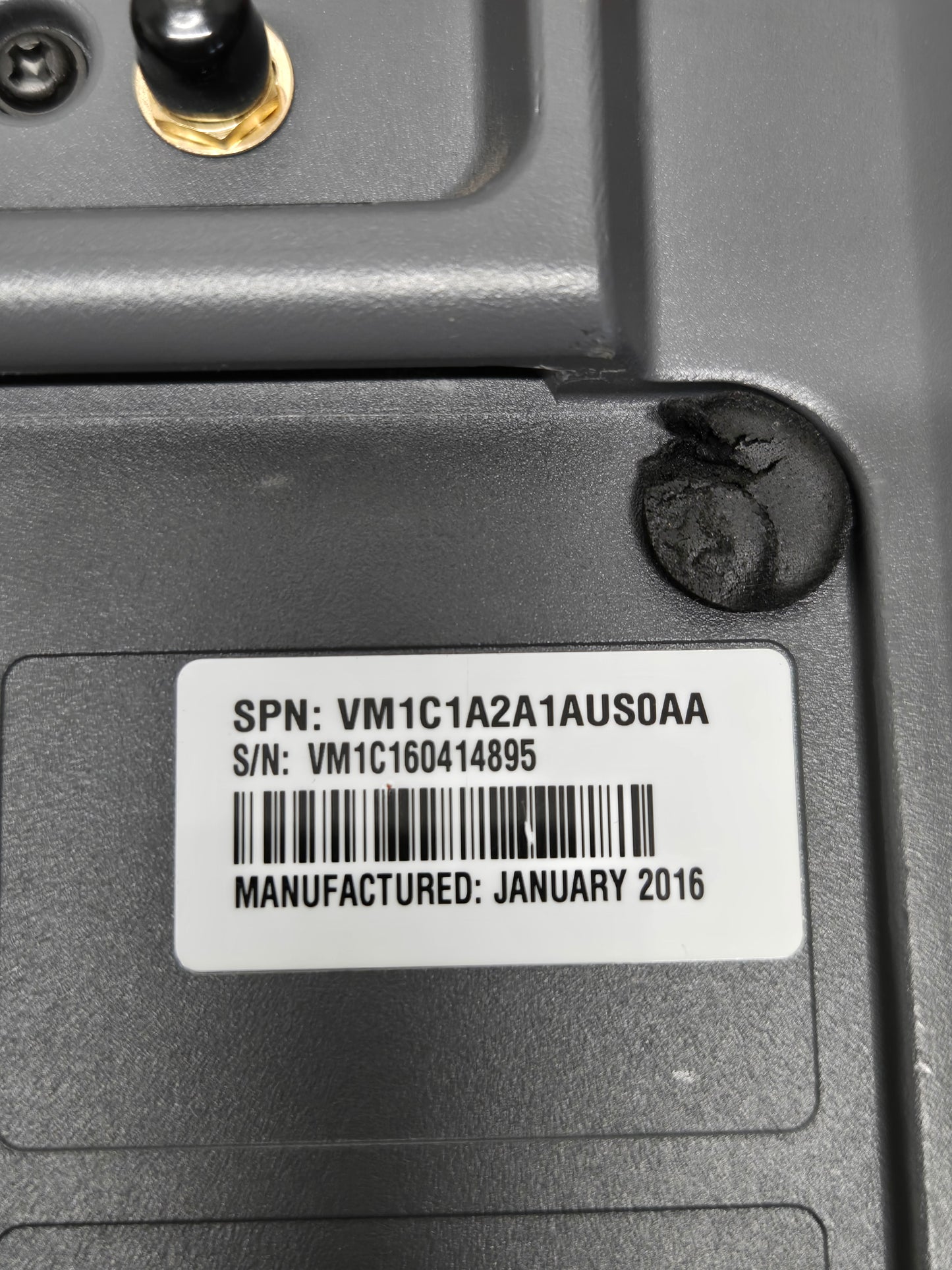 Honeywell Thor VM1 Vehicle Mount Computer (P/N: VM1C1A2A1AUS01A)