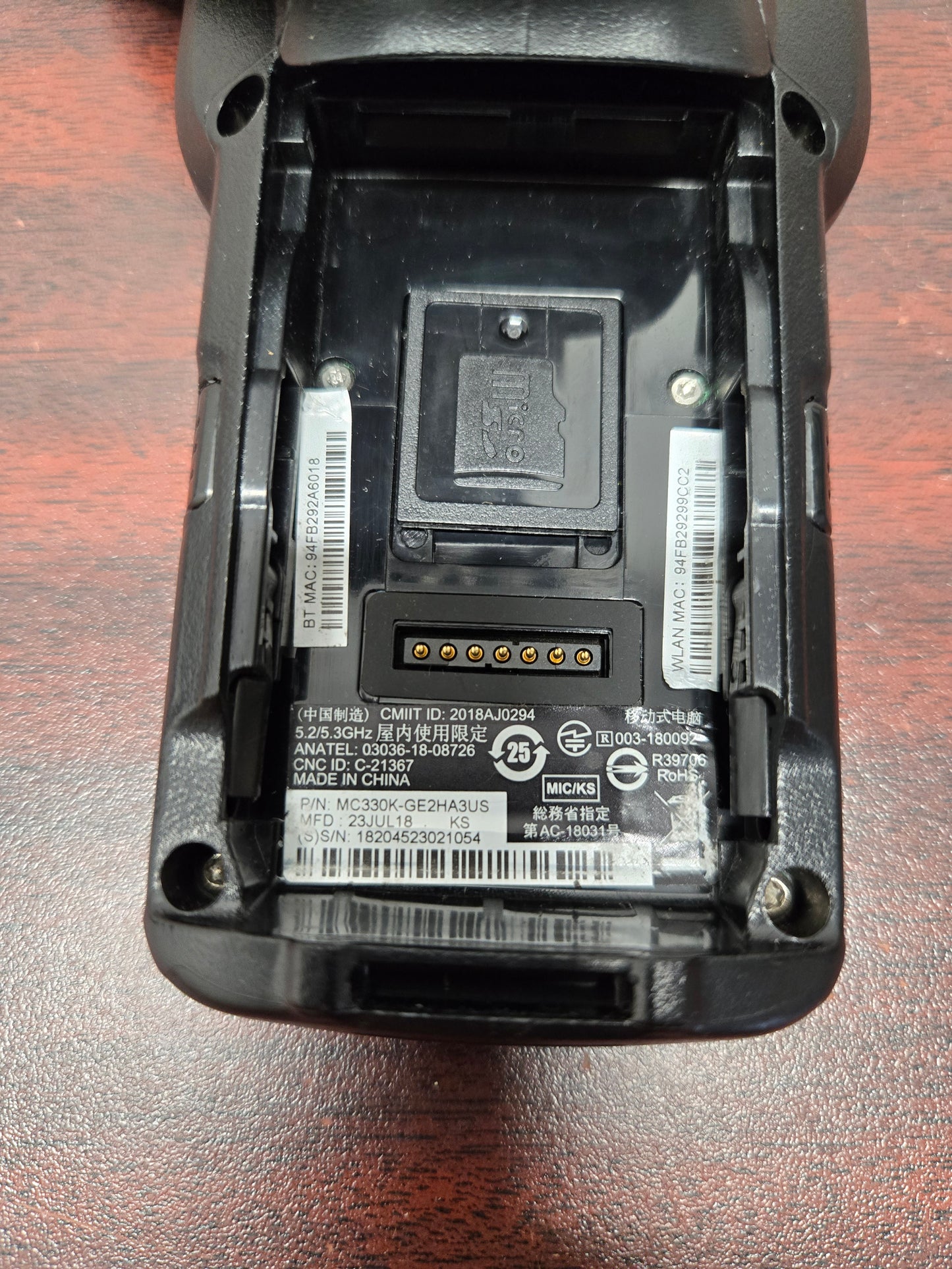 Zebra MC3300 Rugged Mobile Computer (P/N: MC330K-GE2HA3US)