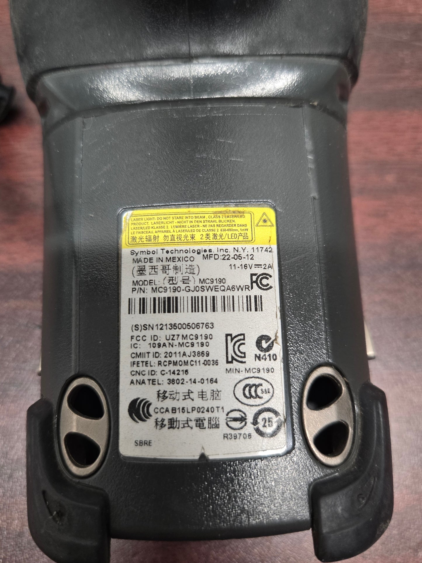 Zebra MC9190-G Rugged Mobile Computer (P/N: MC9190-GJ0SWEQA6WR)
