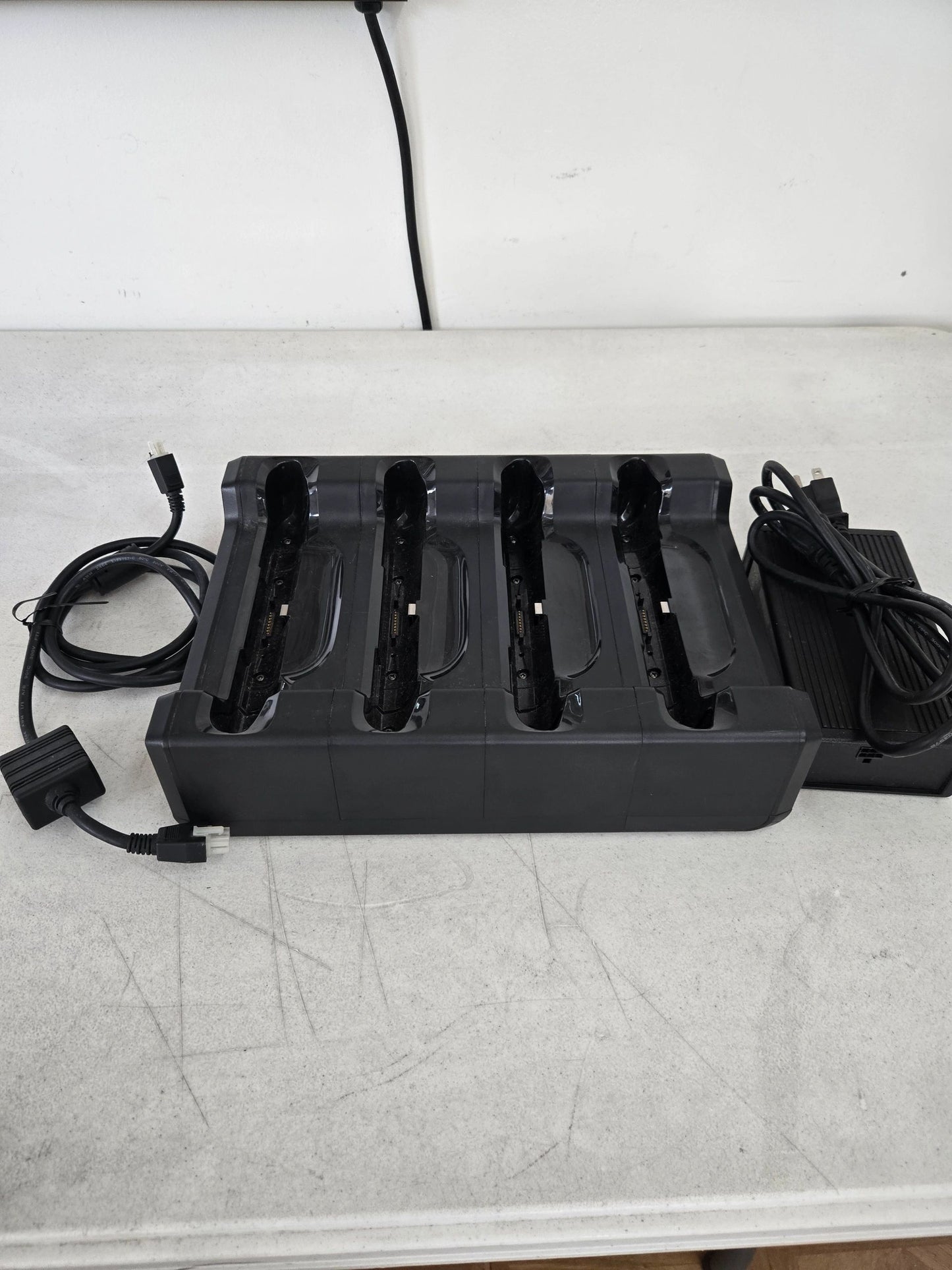 Zebra 4-Slot Battery Charger (P/N: DC1000-4000C)