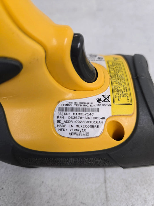 Zebra DS3578-SR Rugged Cordless Scanner (P/N: DS3578-SR20005WR)
