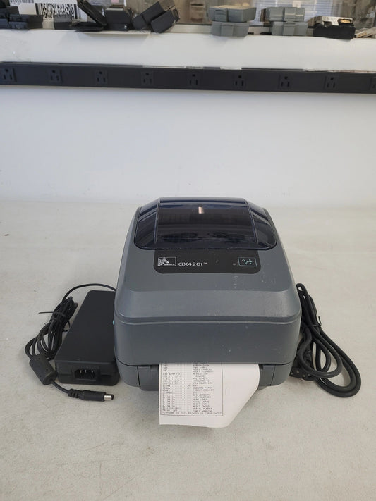 Zebra GX420d Desktop Direct Thermal Printer (P/N: GX42-102510-000)
