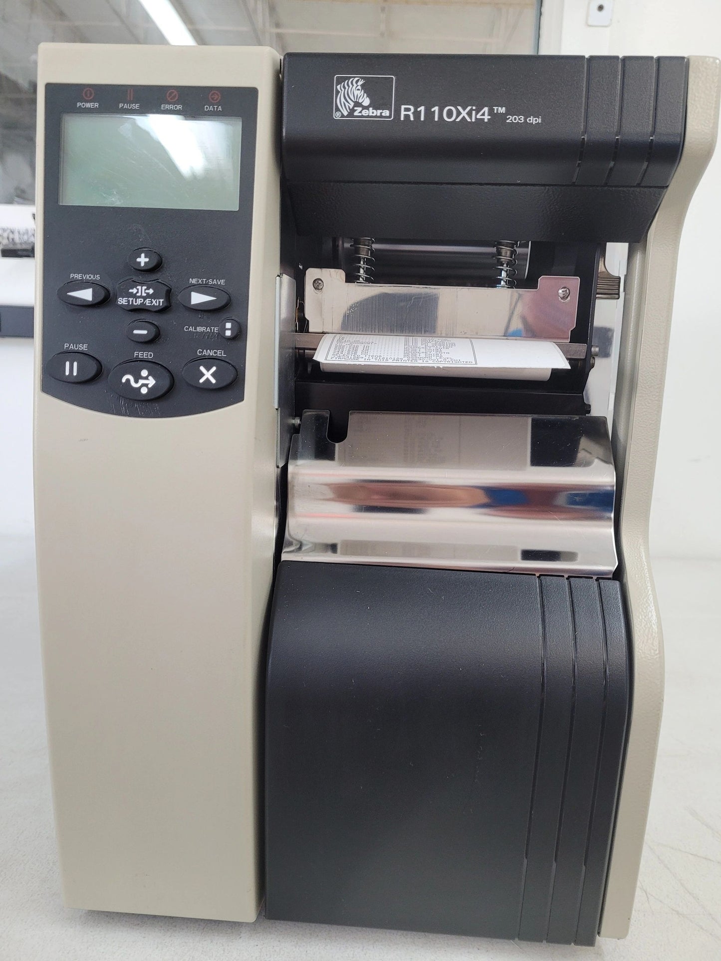 Zebra R110Xi4 Industrial RFID Label Printer (P/N: R12-801-00000-R0)