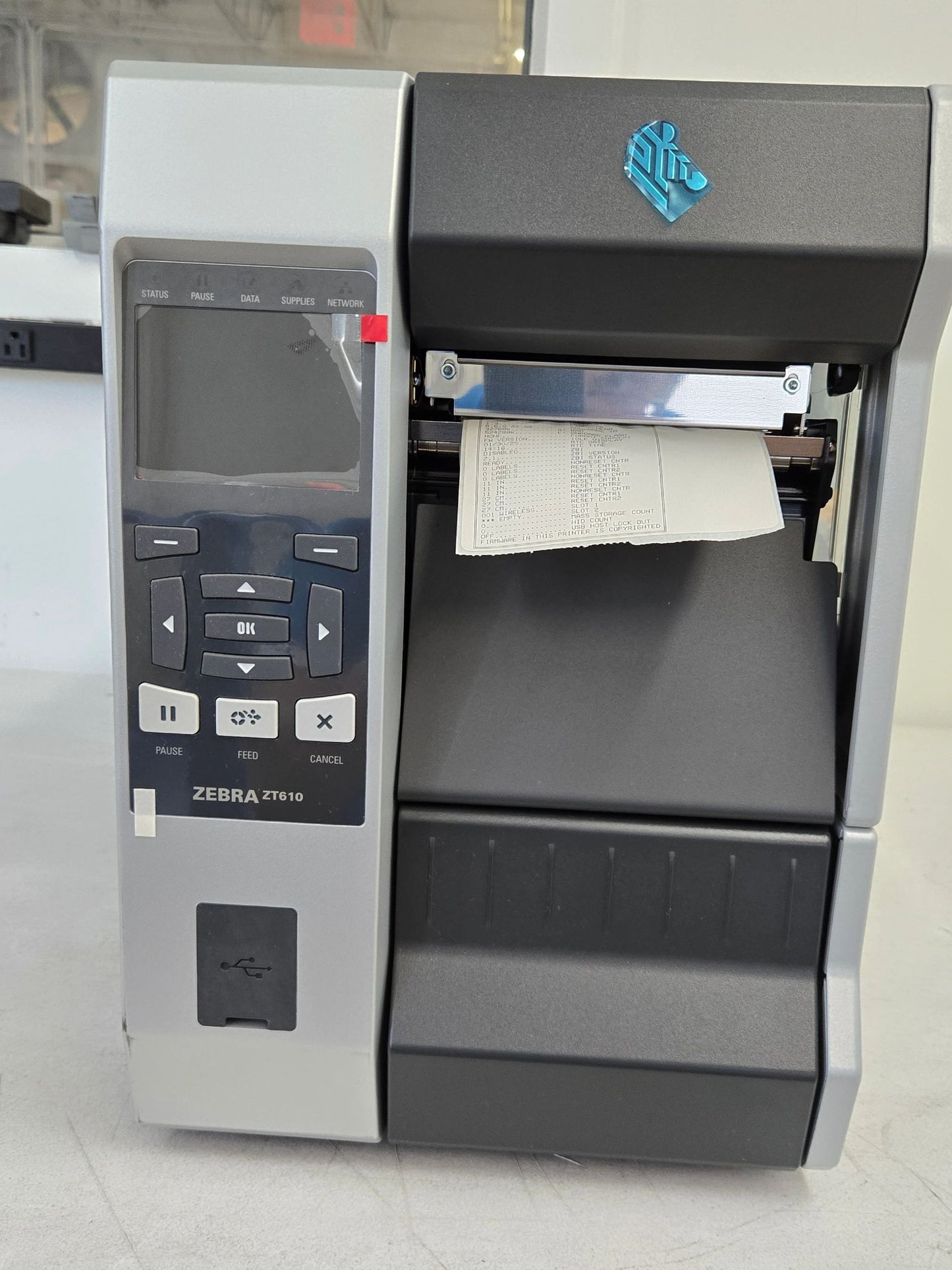 Zebra ZT610 Industrial Printer (P/N: ZT61042-T01A100Z