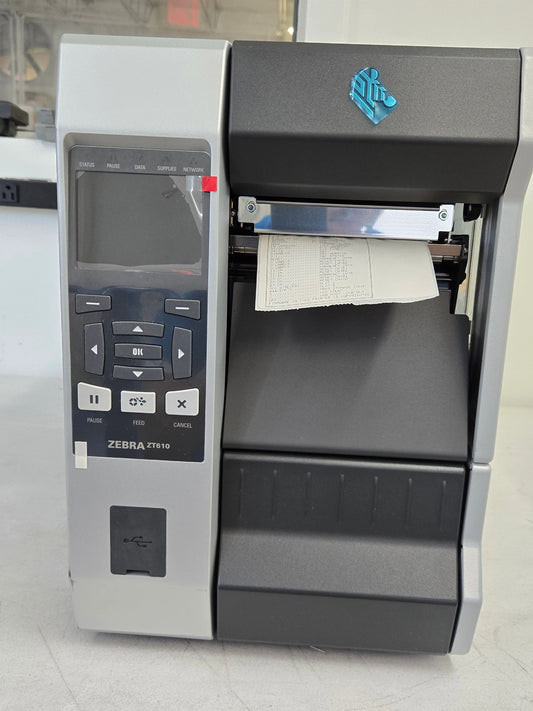 Zebra ZT610 Industrial Printer (P/N: ZT61042-T01A100Z